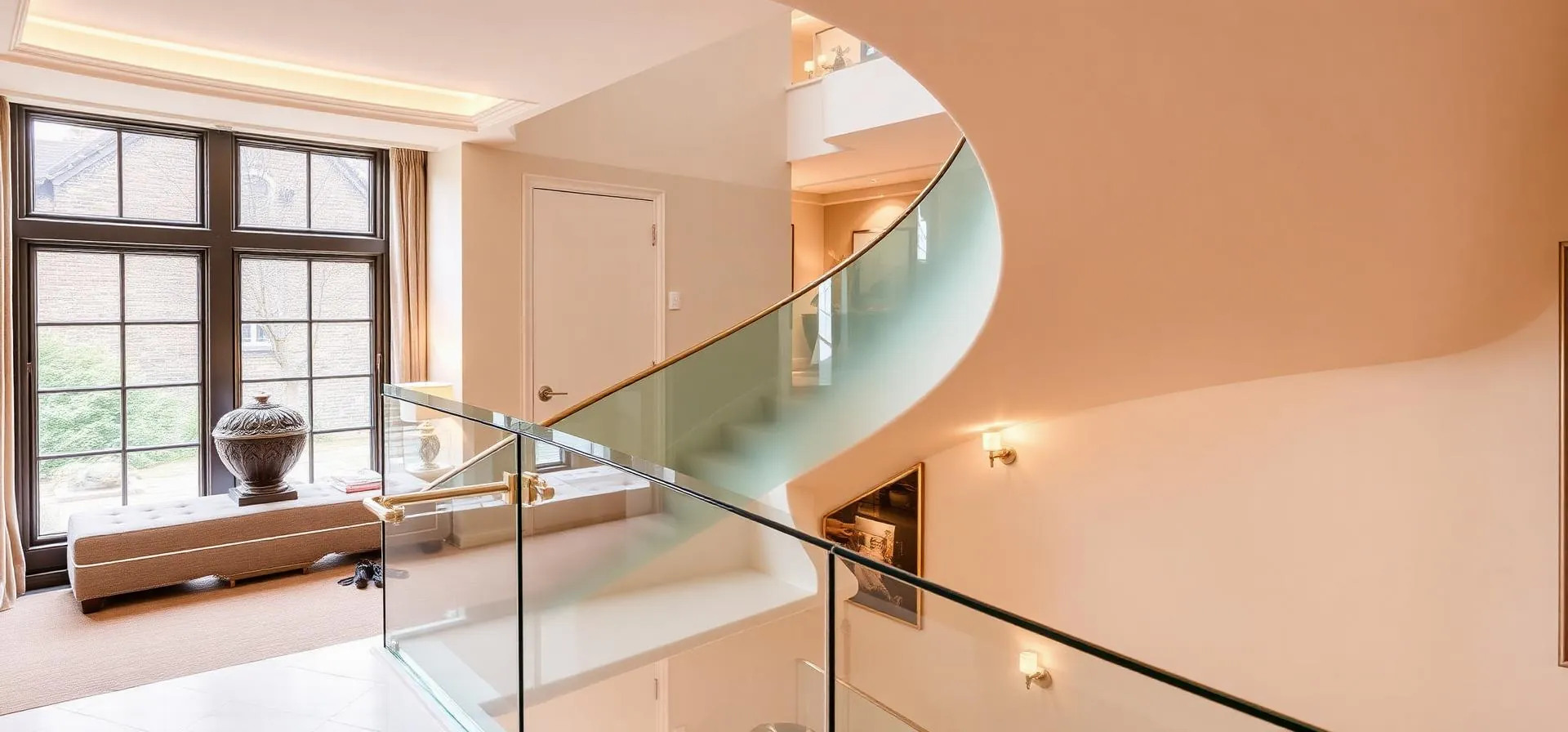 Bespoke glass install in a London townhouse