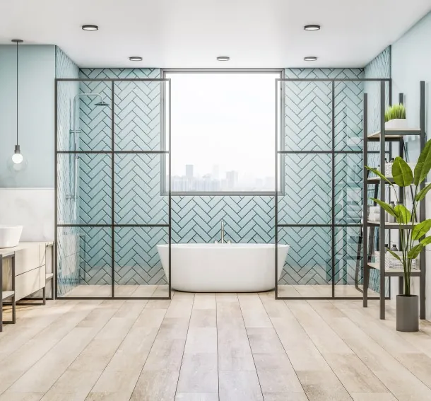 Modern shower
